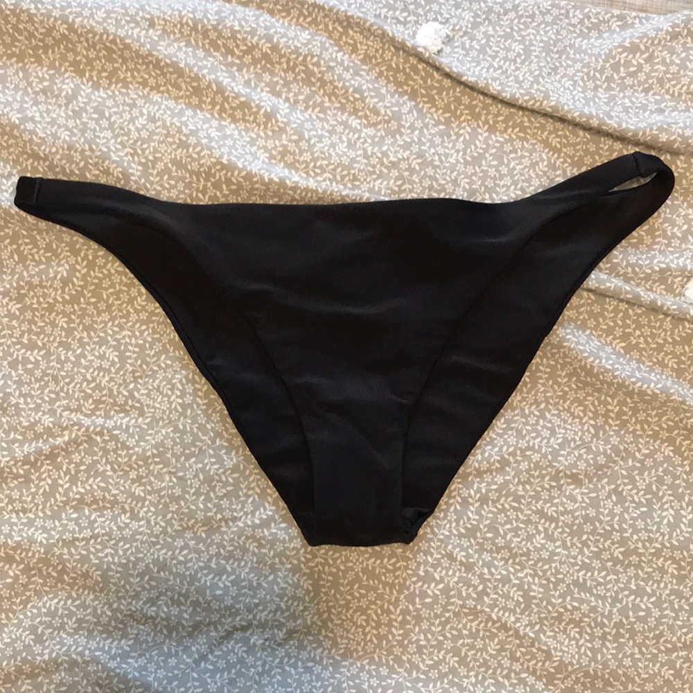 Black bikini bottoms